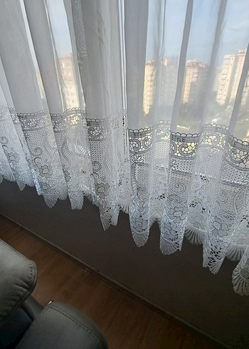 güpürlü perde - Görsel 13