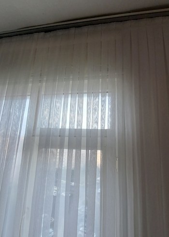 düz model ağır gramaj güzel perde - Görsel 3