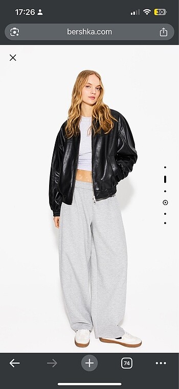 Bershka Bershka Suni Deri Ceket