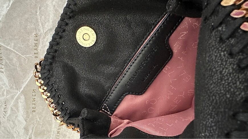 Stella McCartney stella McCartney gold zincirli çanta