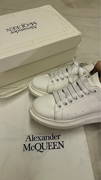 alexander mcqueen beyaz