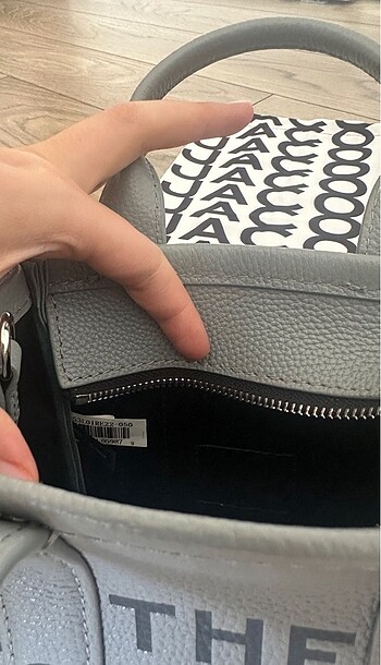 Beden gri Renk marc jacobs gri çanta