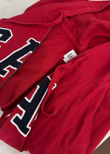 Gap Kırmızı GAP Fermuarlı Sweatshirt