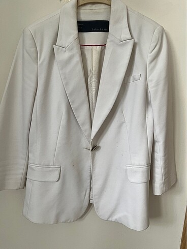 Beyaz blazer - Görsel 2