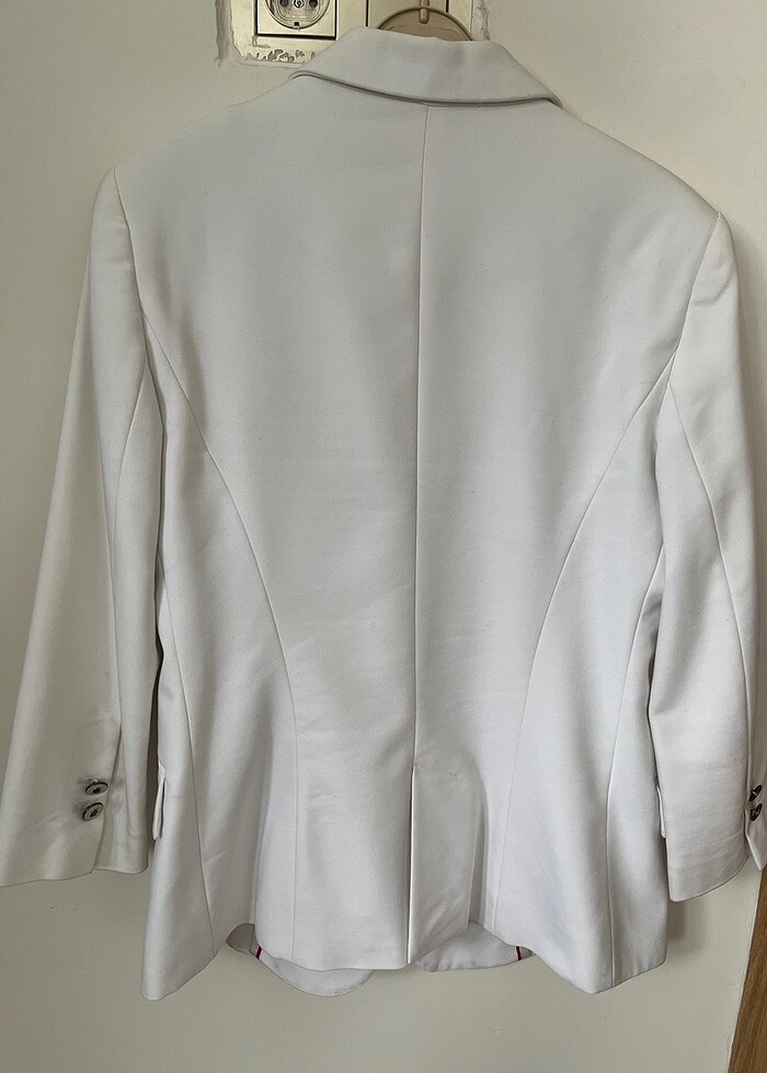 Beyaz blazer - Görsel 3