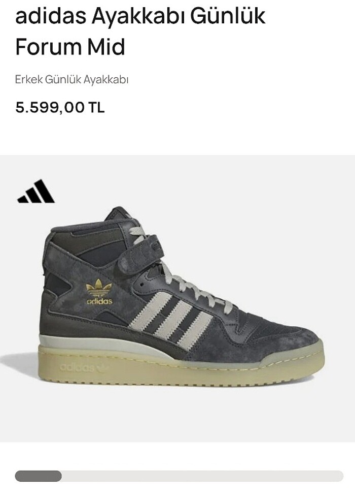 adidas forum mid - Görsel 4