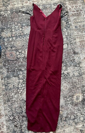 Forever New Bordo Gece elbisesi