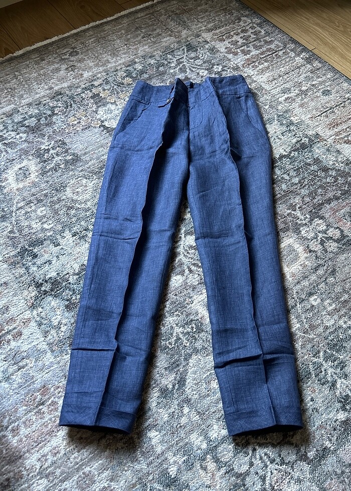 Keten pantolon - Görsel 2