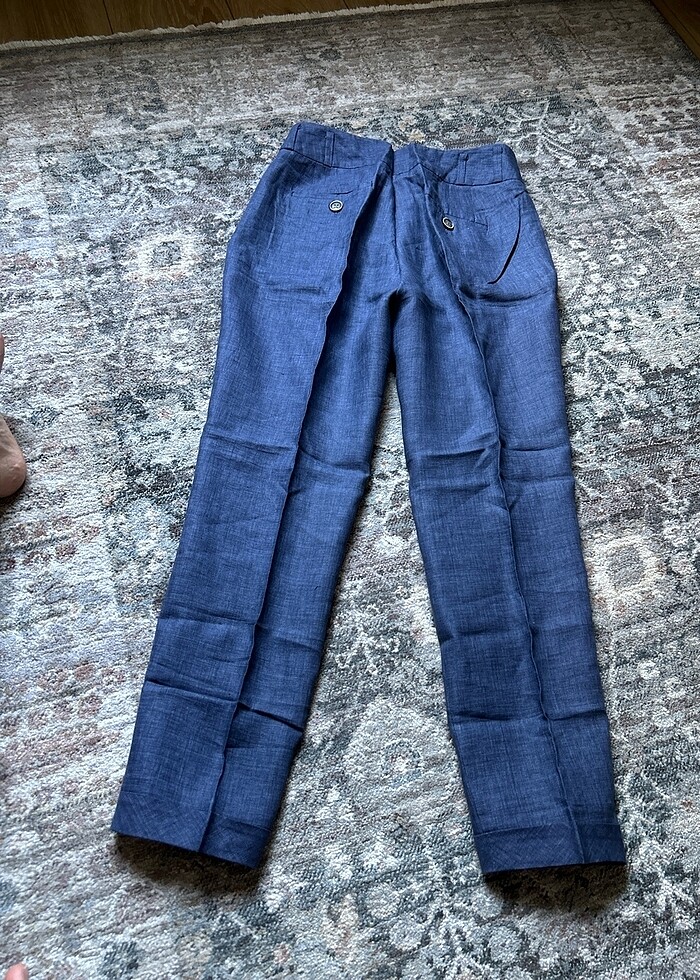 Keten pantolon - Görsel 4