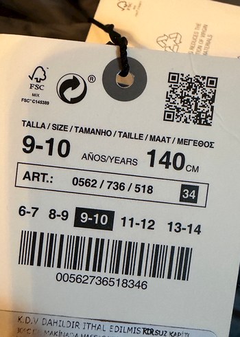 Zara Gri Kapüşonlu Çocuk Şişme Yelek - Görsel 6