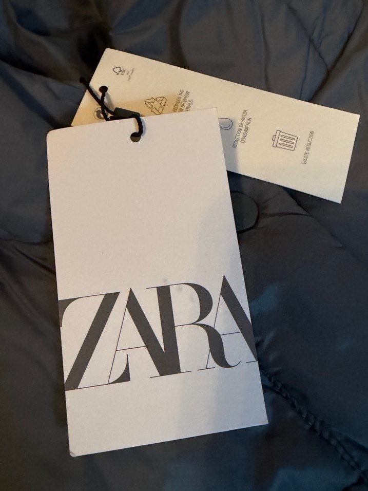 Zara Gri Kapüşonlu Çocuk Şişme Yelek - Görsel 5