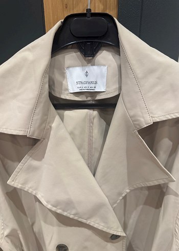 Stradi Bej Midi Trençkot Kemerli ve Geniş Kesim - Görsel 5