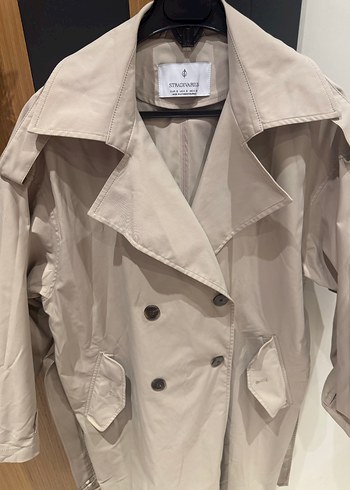 Stradi Bej Midi Trençkot Kemerli ve Geniş Kesim - Görsel 2