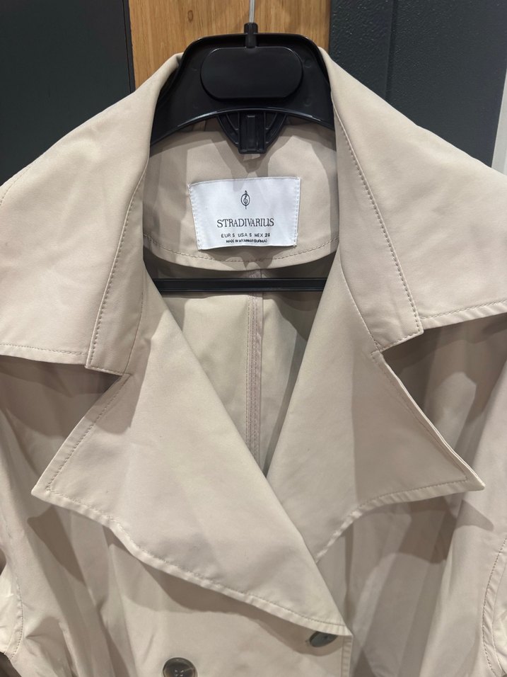 Stradi Bej Midi Trençkot Kemerli ve Geniş Kesim - Görsel 5