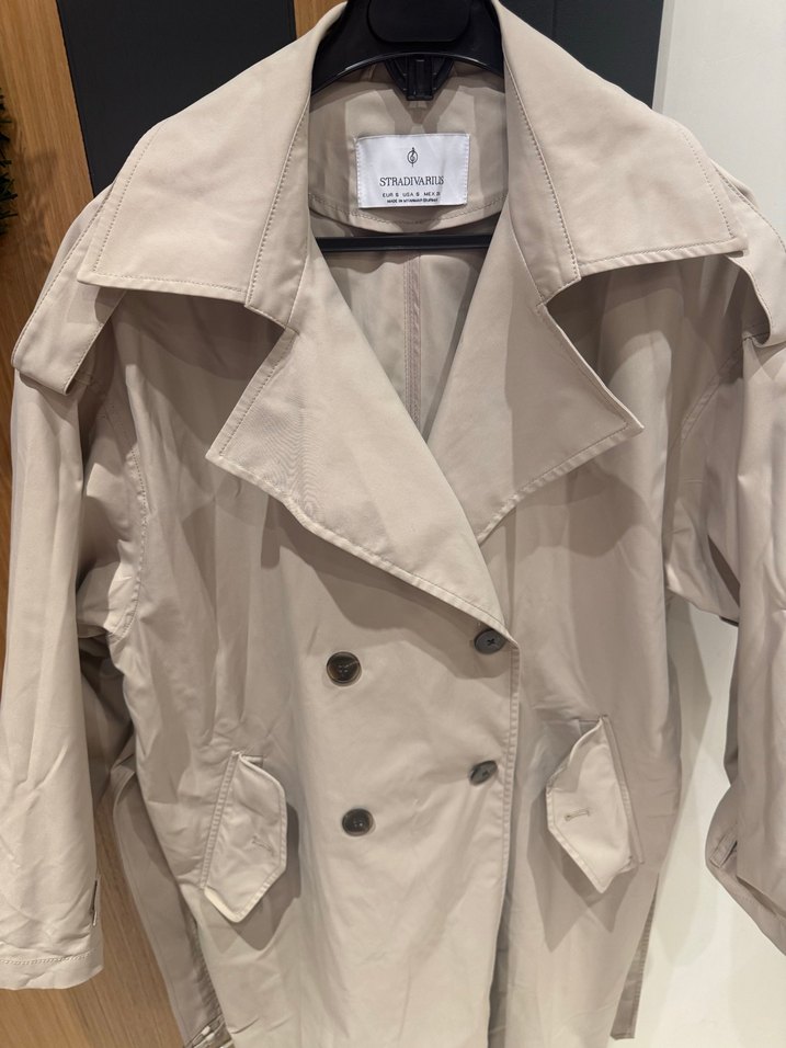 Stradi Bej Midi Trençkot Kemerli ve Geniş Kesim - Görsel 2