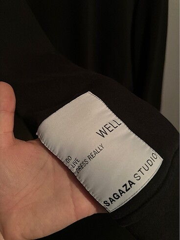 Zara sagaza siyah oversize sweat