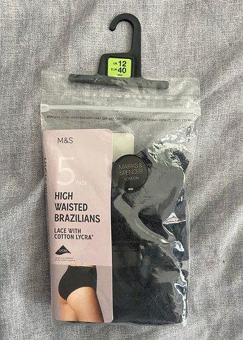 Marks & Spencer Marks And Spencer Yuksek Bel Brazilian Dantelli
