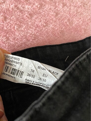 36 Beden siyah Renk Collezione jean