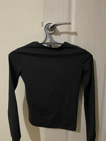 xs Beden siyah Renk SHEISMONO soft touch bluz