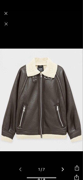 m Beden pull bear biker ceket / mont