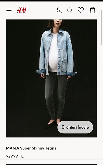 Hamile pantolon H&M