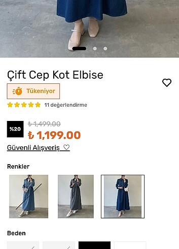 s Beden kot elbise