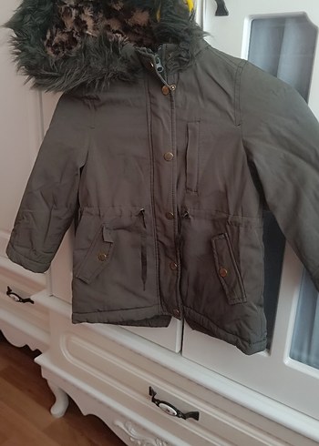 Erkek Çocuk Gri Sıcak Mont - Görsel 7