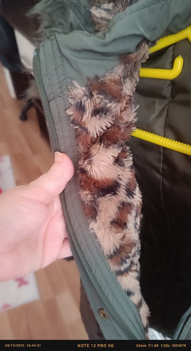 Erkek Çocuk Gri Sıcak Mont - Görsel 2