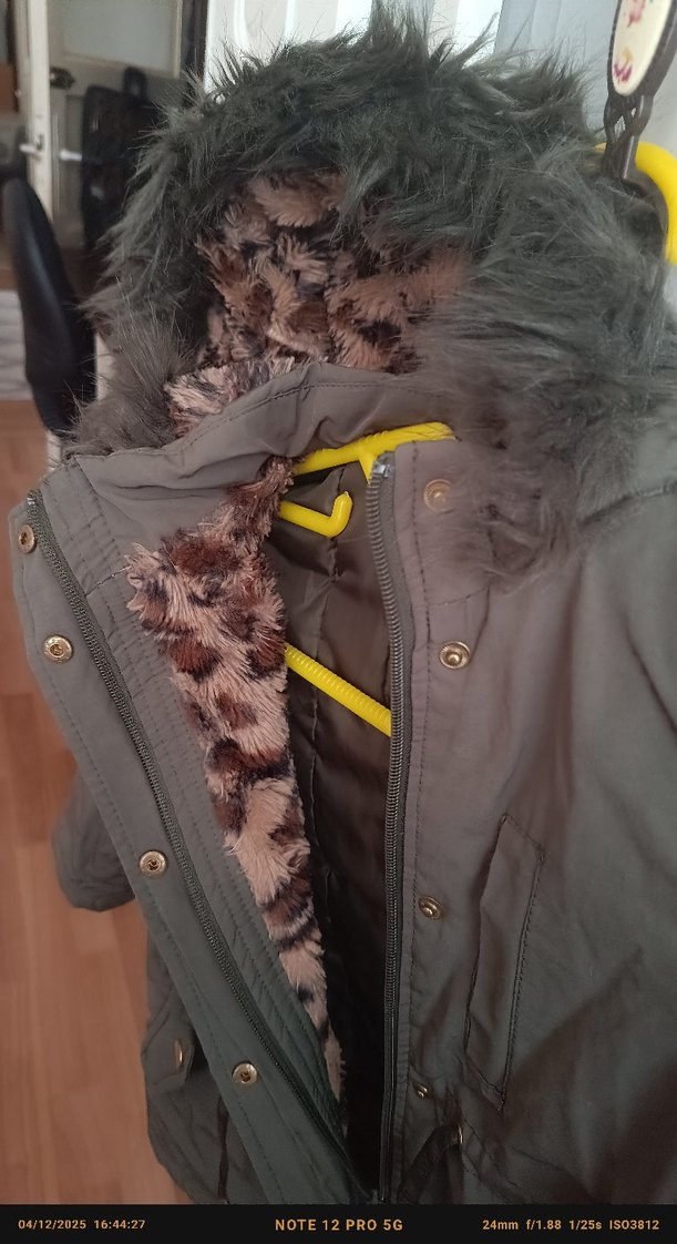 Erkek Çocuk Gri Sıcak Mont - Görsel 3