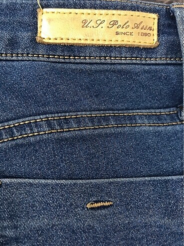 38 Beden lacivert Renk U.S POLO SKINNY TOOTHPICK JEANS 38