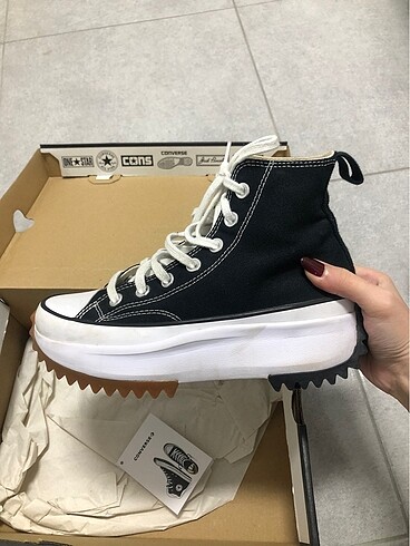 37 Beden siyah Renk converse ayakkabı