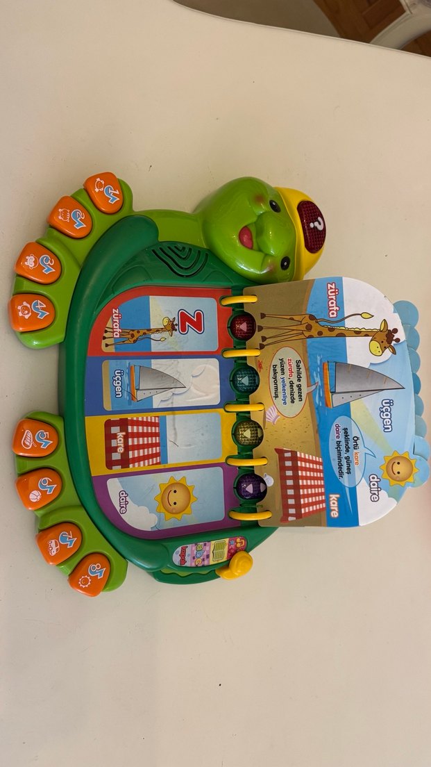 VTech Kaplumbağa Eğitici Oyuncak - Görsel 2