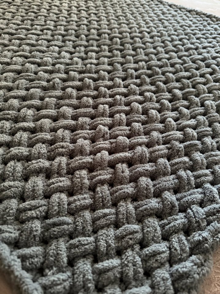 Gri Örgü Çocuk Battaniyesi - Görsel 2