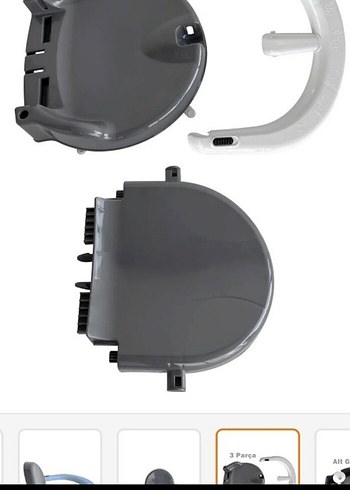 Mavi ve Gri Bebek Mama Sandalyesi - Görsel 8