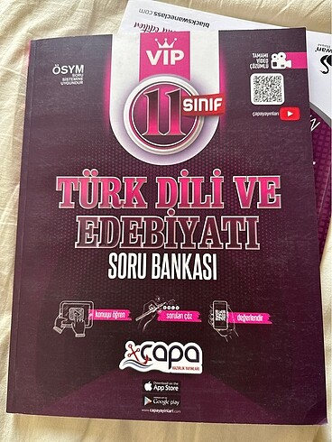 11. Sınıf edebiyat soru bankası çapa yayınları