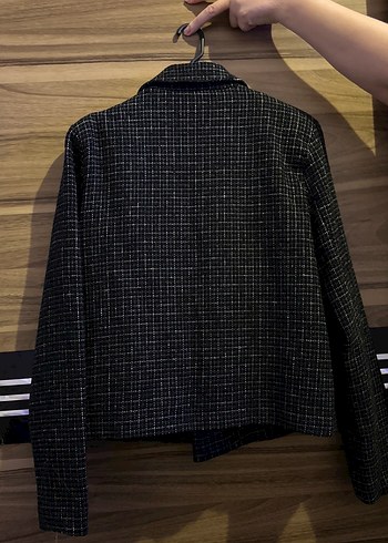 36 Beden siyah Renk Kadın Blazer Ceket