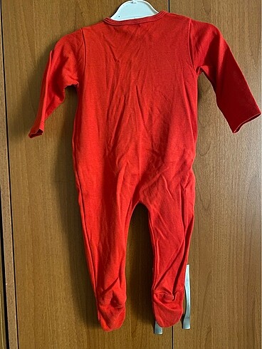9 Ay Beden kırmızı Renk Hello baby Tulum