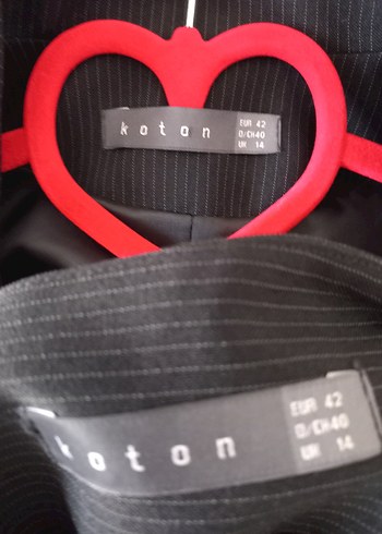 Kadın Siyah Düğmeli Ofis Blazeri - Görsel 2