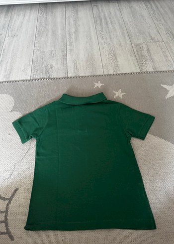 Erkek Koyu Yeşil Kısa Kollu Polo Tişört - Görsel 3