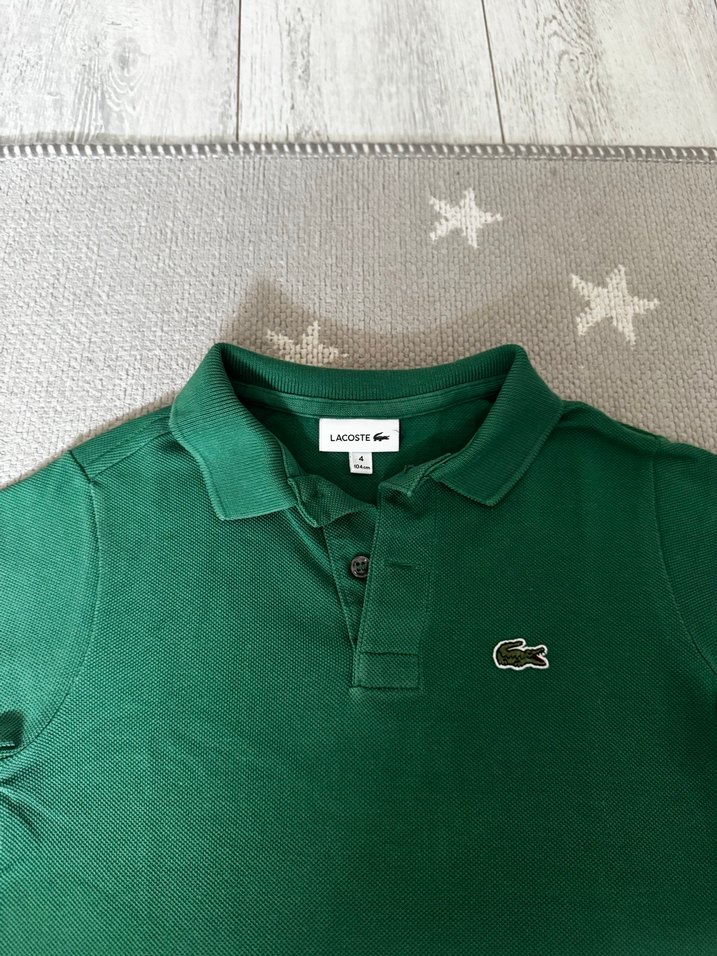 Erkek Koyu Yeşil Kısa Kollu Polo Tişört - Görsel 2