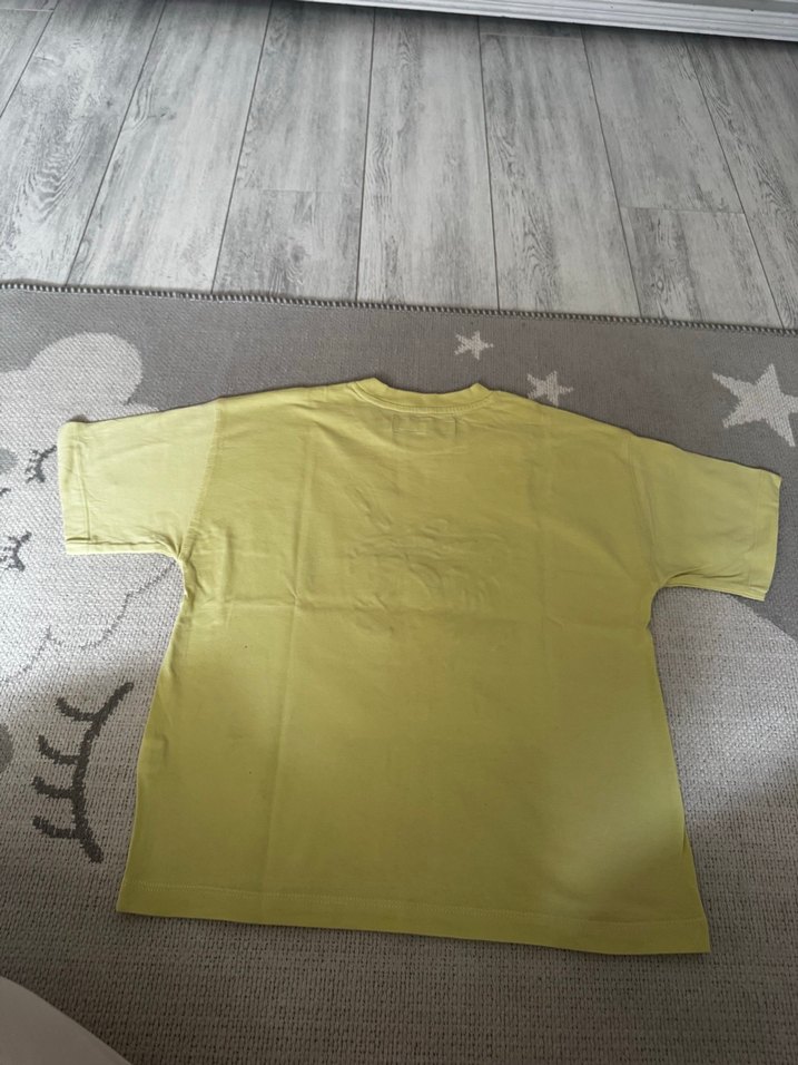 Yeşil rahat kesim t shirt - Görsel 2