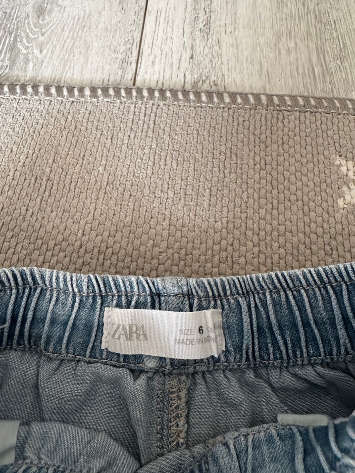 Erkek Çocuk Kot  Bol Kesim Şort - Görsel 3