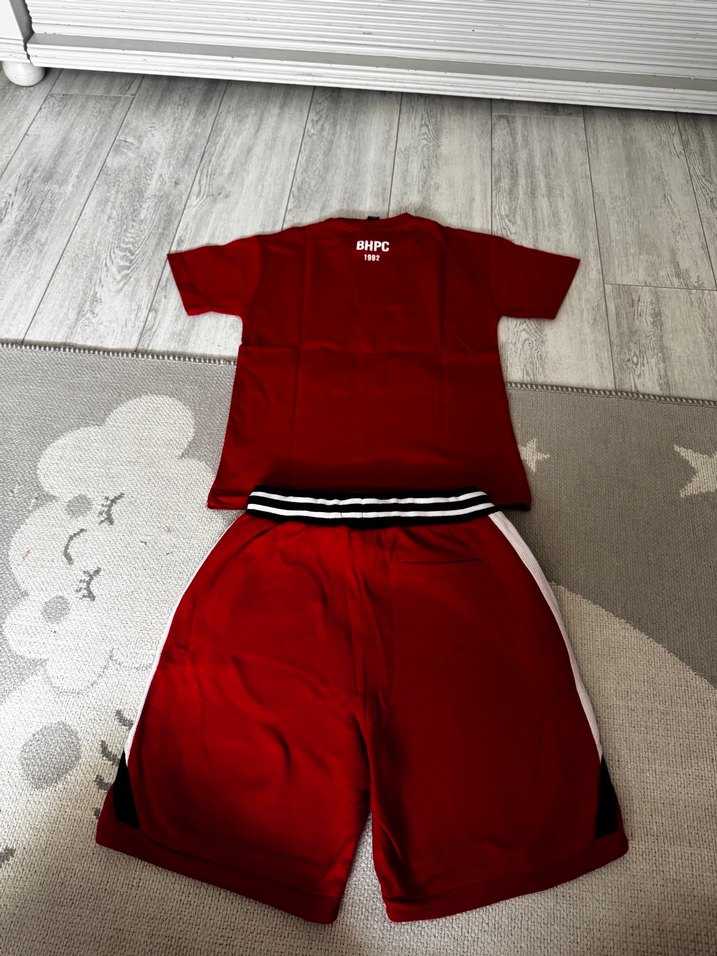 Kırmızı Baskılı Erkek Çocuk Takım - Görsel 2