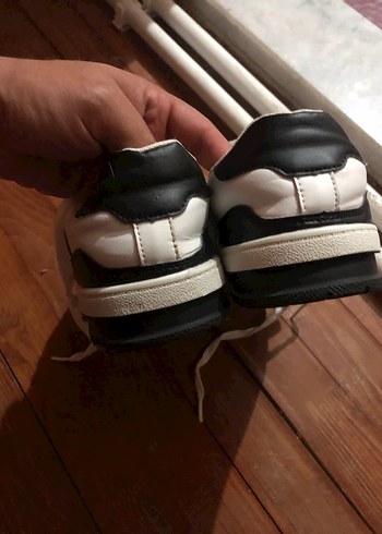 40 Beden beyaz Renk Beyaz Bağcıklı Kadın Spor Ayakkabı
