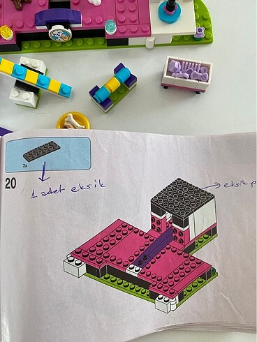 Beden Renk Lego Friends 41300