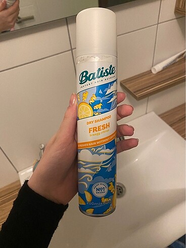 Volüm veren Kuru şampuan