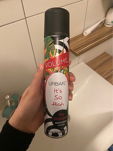 Urban volüm veren kuru şampuan