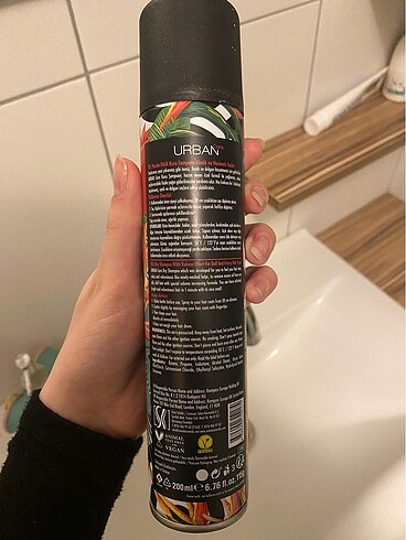 Urban Care Urban volüm veren kuru şampuan
