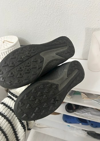 Kinetix Erkek Çocuk Siyah Cırtlı halı saha ayakkabısı - Görsel 3