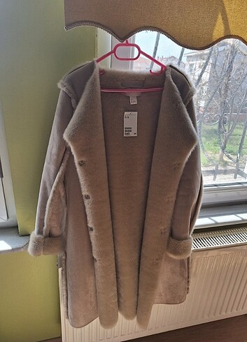 H&M H.M süet kürklü kaban